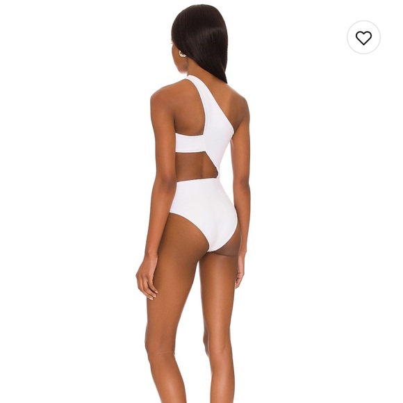 Lovers + Friends White One-Shoulder One Piece - Picture 4 of 9
